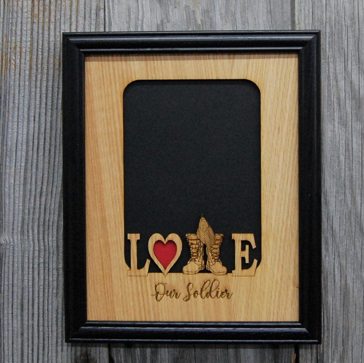 Love My Soldier Picture Frame - Army