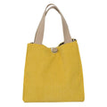 Lunch Bag Corduroy Canvas Lunch Box