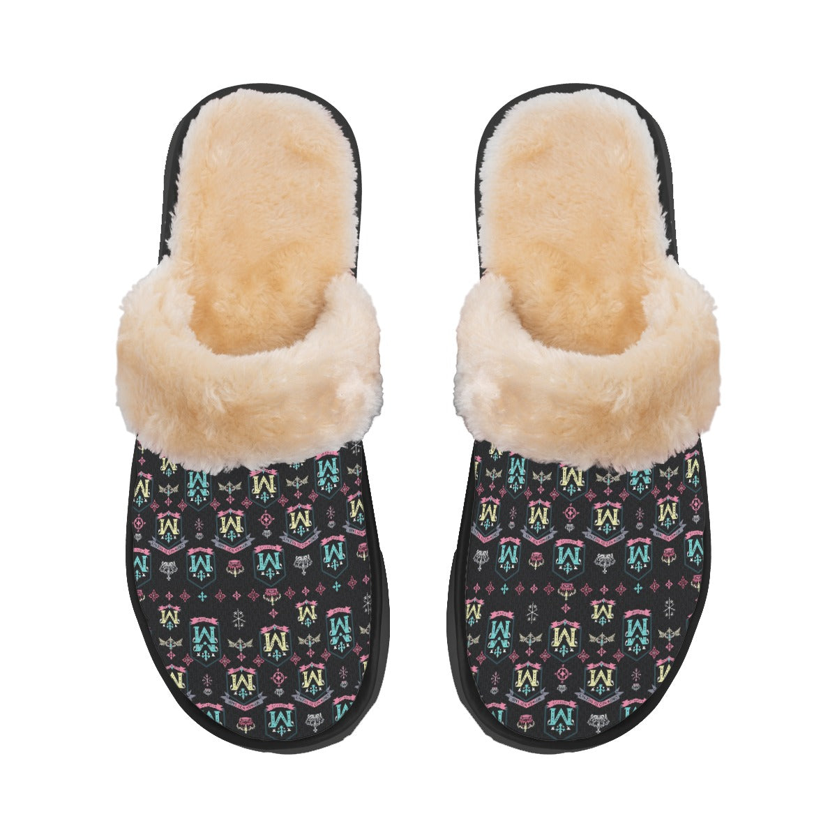 Munsieur Luxury Ladies Indoor Slippers Plush Comfort