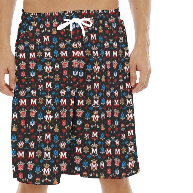 Munsieur Luxury Men's Fashion Shorts with Bold Streetwear Design