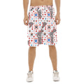 Munsieur Luxury Streetwear Athletic Shorts with Bold Print