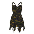 Munsieur Luxury Streetwear Dress with Gold Crown Print