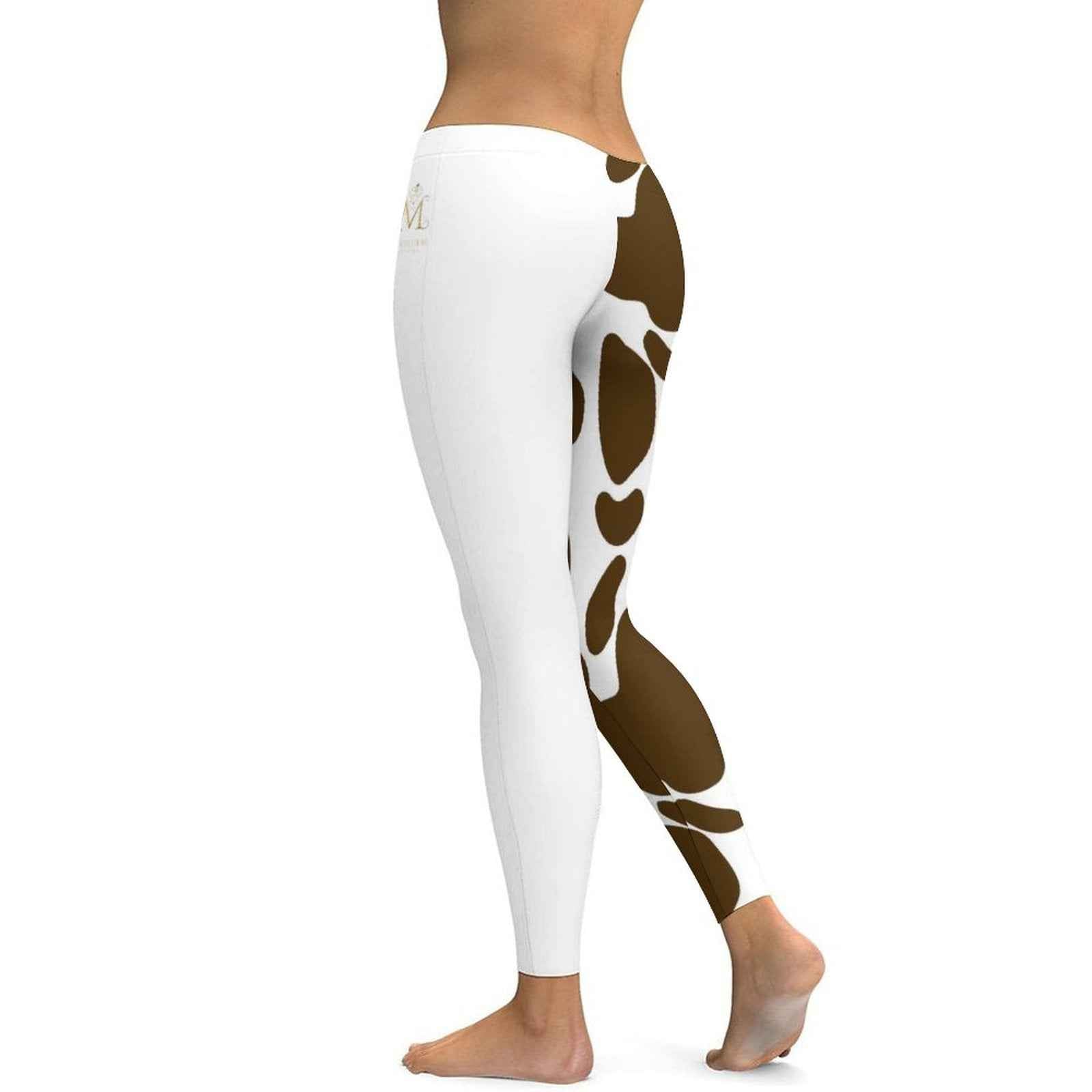 Monochrome Instinct Leggings | Luxury Gothic Performance Wear | MUNSIEUR