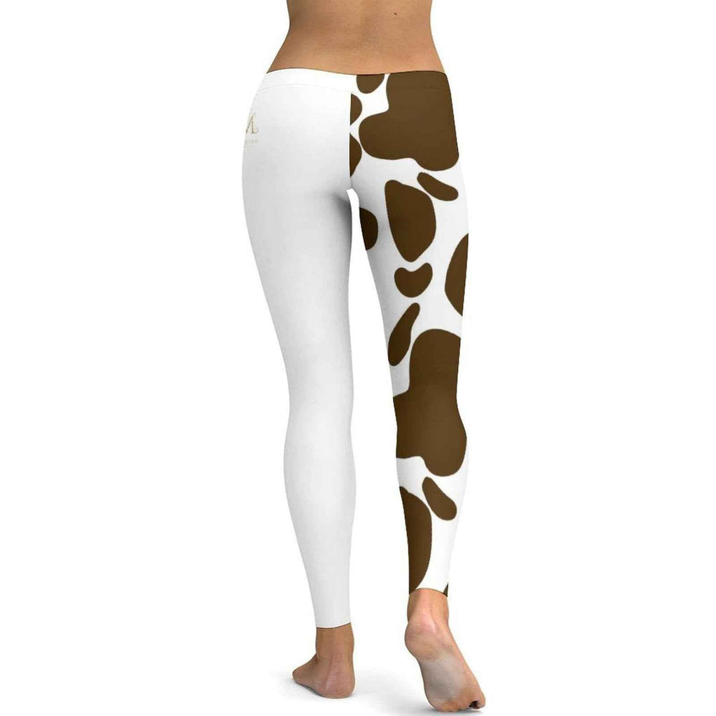 Monochrome Instinct Leggings | Luxury Gothic Performance Wear | MUNSIEUR