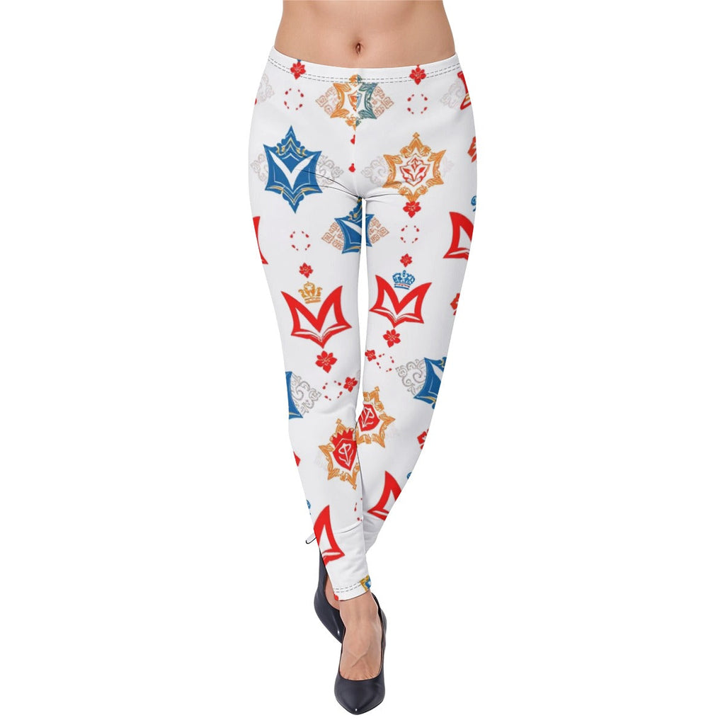 Munsieur Luxury Streetwear Leggings with Bold Print