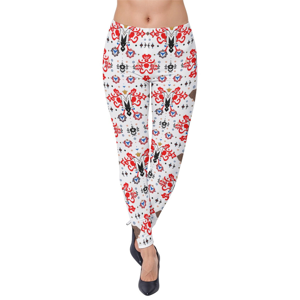 Munsieur Luxury Urban Leggings for Women - Bold Print