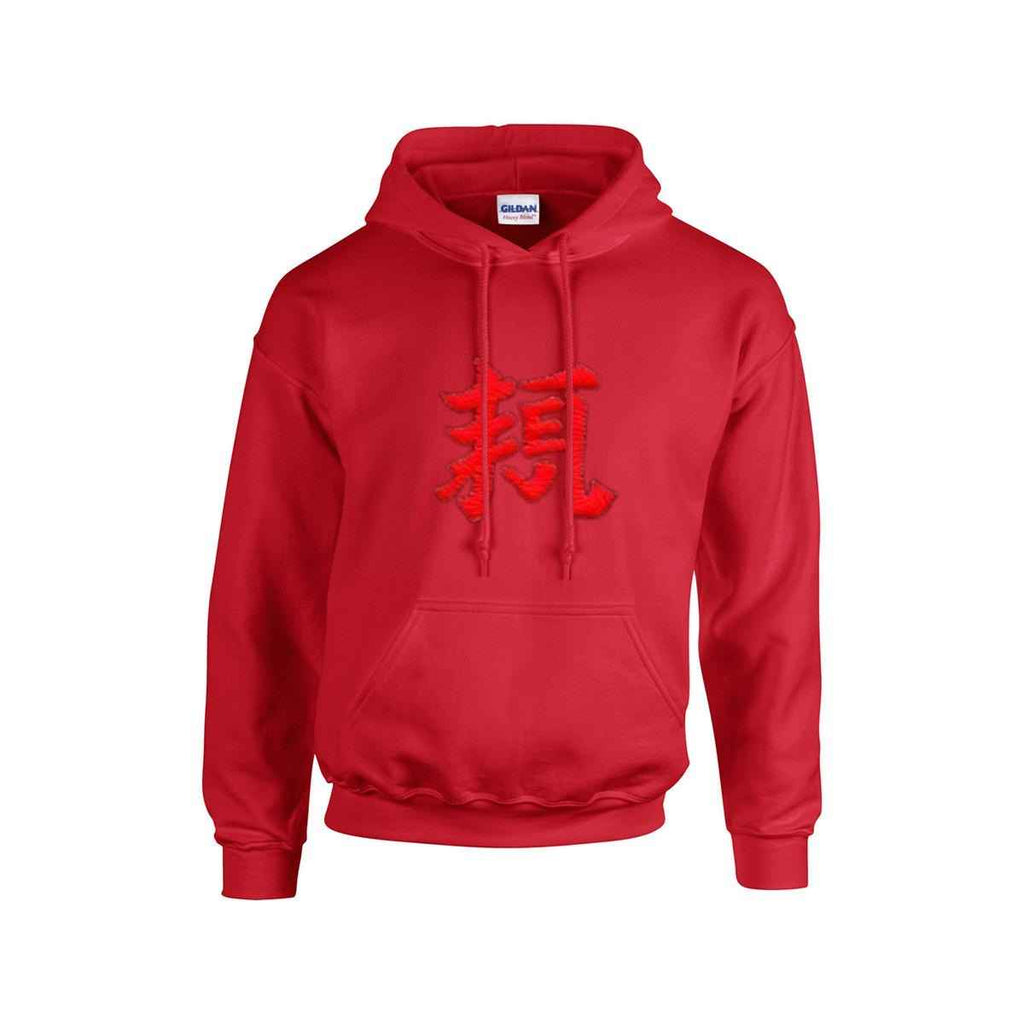 MUNSIEUR Men's Hoodie "The M" Printed in USA |Gildan 18500 Double DTF