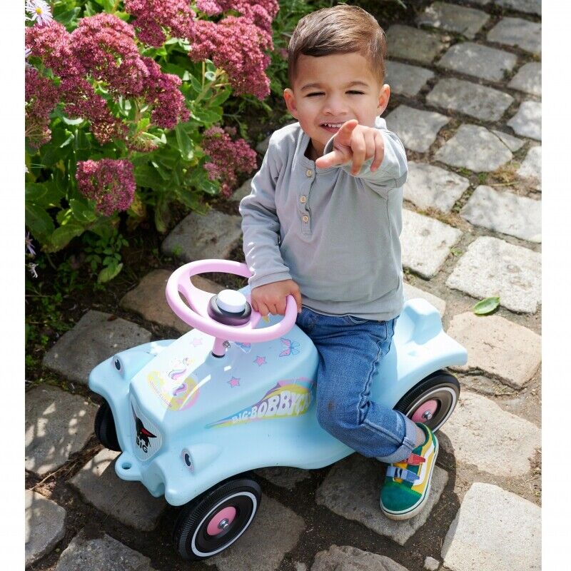 Magical Unicorn Horn BIG Bobby Car Classic Ride-On