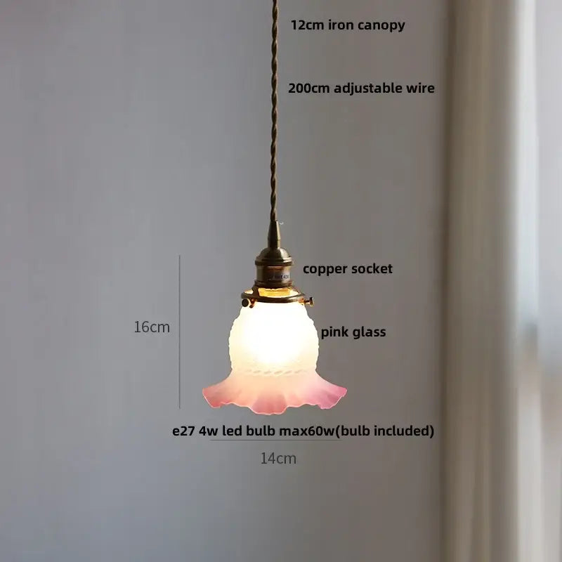 Matte brown and copper ceramic walnut pendant light kitchen lamp