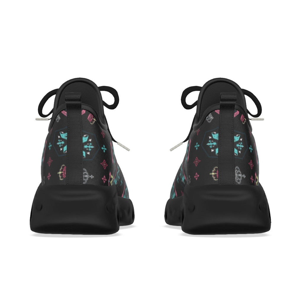Munsieur Men's Athletic Streetwear Shoes with Bold Design