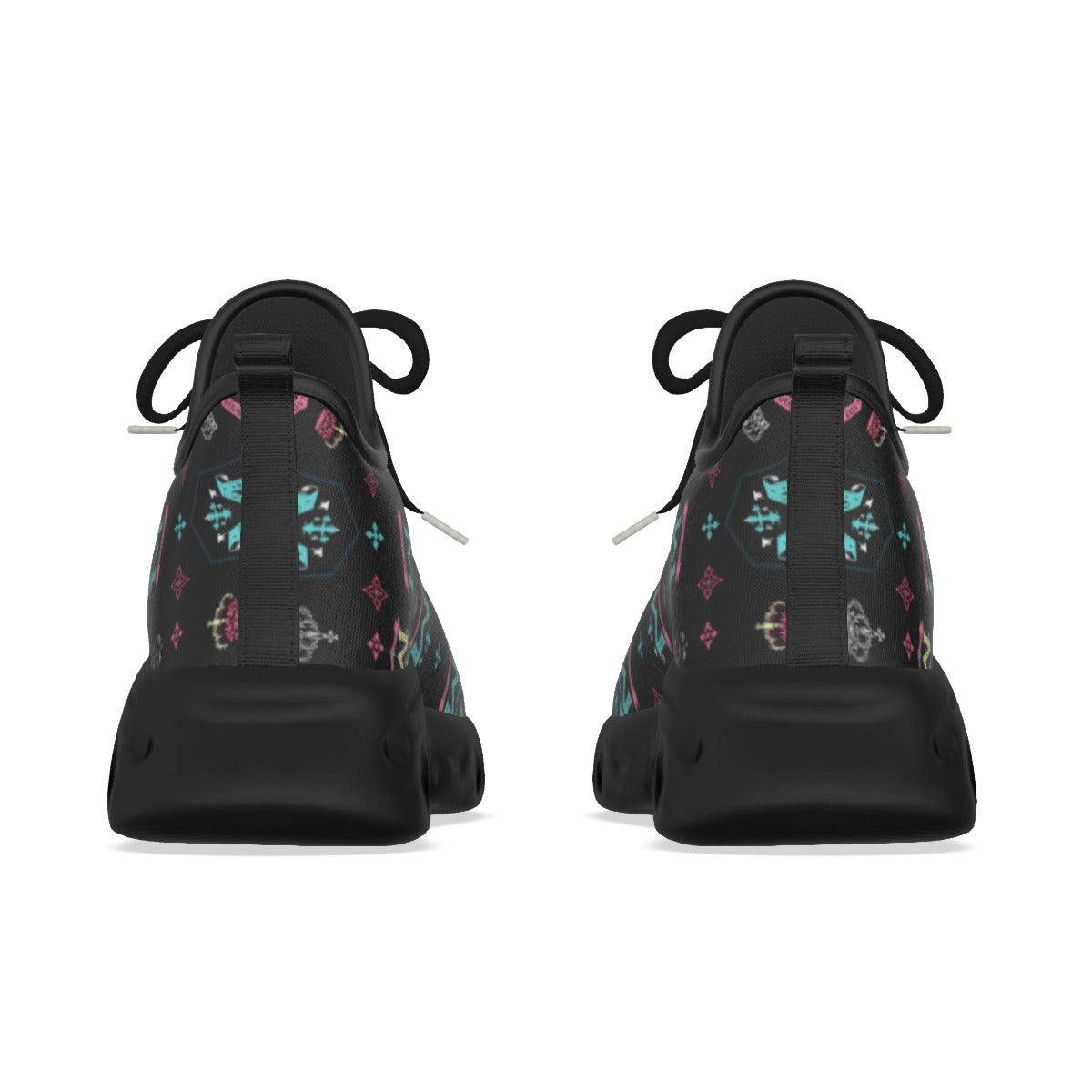 Munsieur Men's Athletic Streetwear Shoes with Bold Design