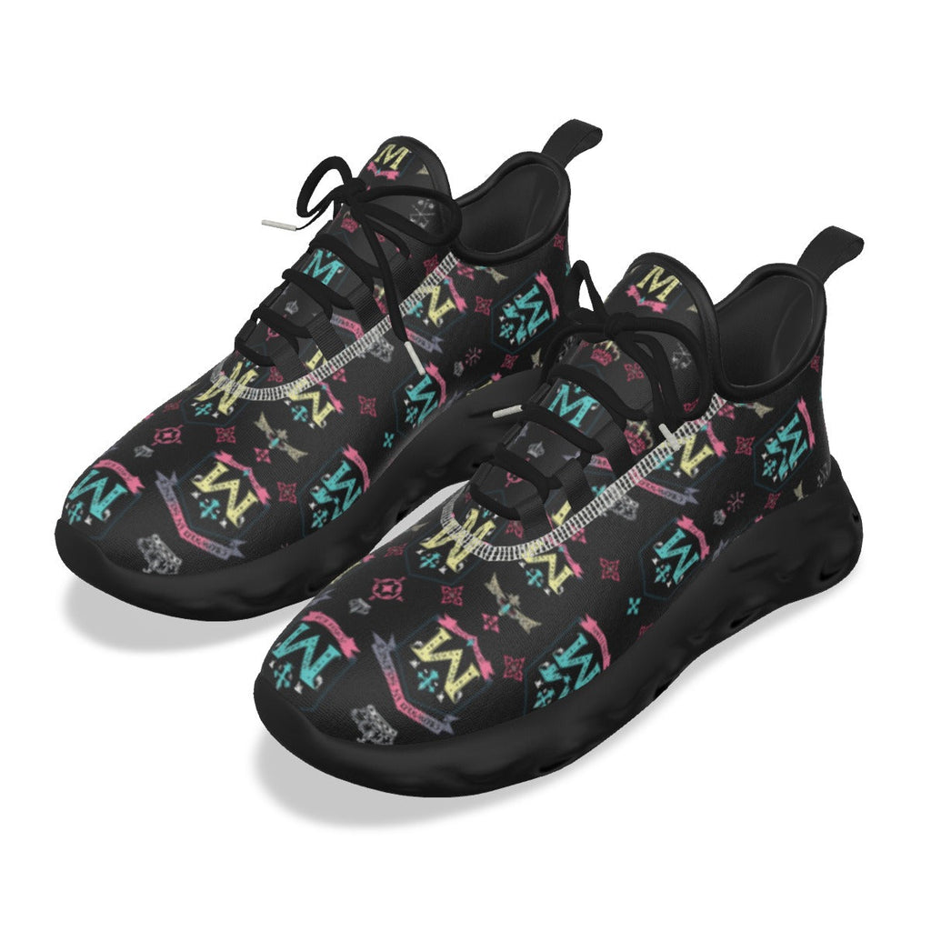 Munsieur Men's Athletic Streetwear Shoes with Bold Design