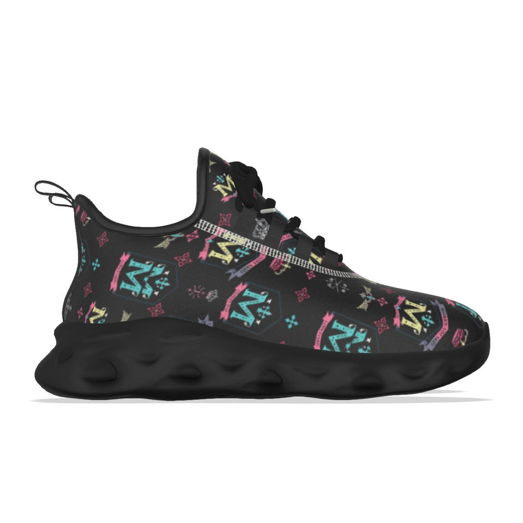 Munsieur Men's Athletic Streetwear Shoes with Bold Design