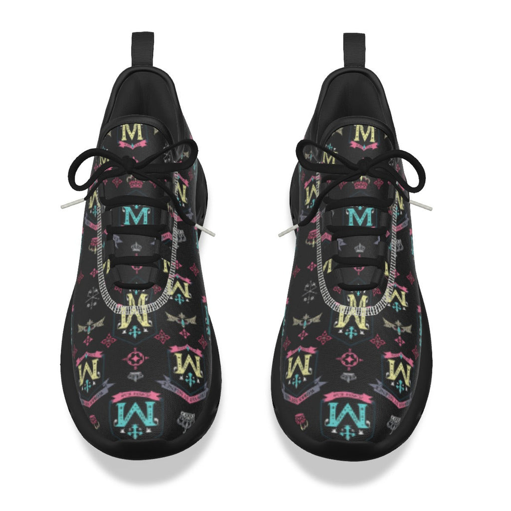 Munsieur Men's Athletic Streetwear Shoes with Bold Design