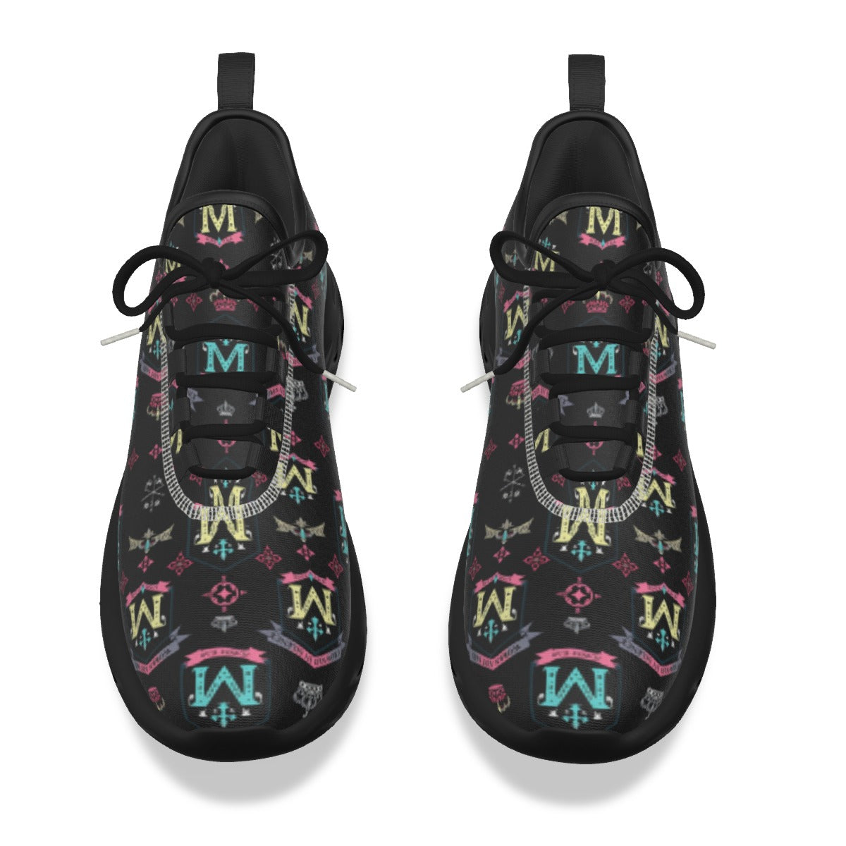 Munsieur Men's Athletic Streetwear Shoes with Bold Design