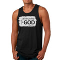 Mens Fitness Tank Top Graphic T-shirt All Glory Belongs to God