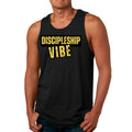 Mens Fitness Tank Top Graphic T-shirt Discipleship Vibe