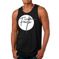 Mens Fitness Tank Top Graphic T-shirt Faith Print