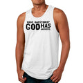 Mens Fitness Tank Top Graphic T-shirt have Questions God has Answers