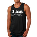 Mens Fitness Tank Top Graphic T-shirt i am Loved - John 3:16
