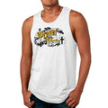 Mens Fitness Tank Top Graphic T-shirt Prayer Warrior Victorian Style