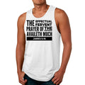 Mens Fitness Tank Top Graphic T-shirt the Effectual Fervent Prayer
