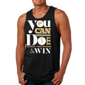 Mens Fitness Tank Top Graphic T-shirt you can do it - be Bold Take
