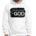 Mens Graphic Hoodie All Glory Belongs to God Print