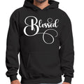 Mens Graphic Hoodie Blessed Graphic Illustration