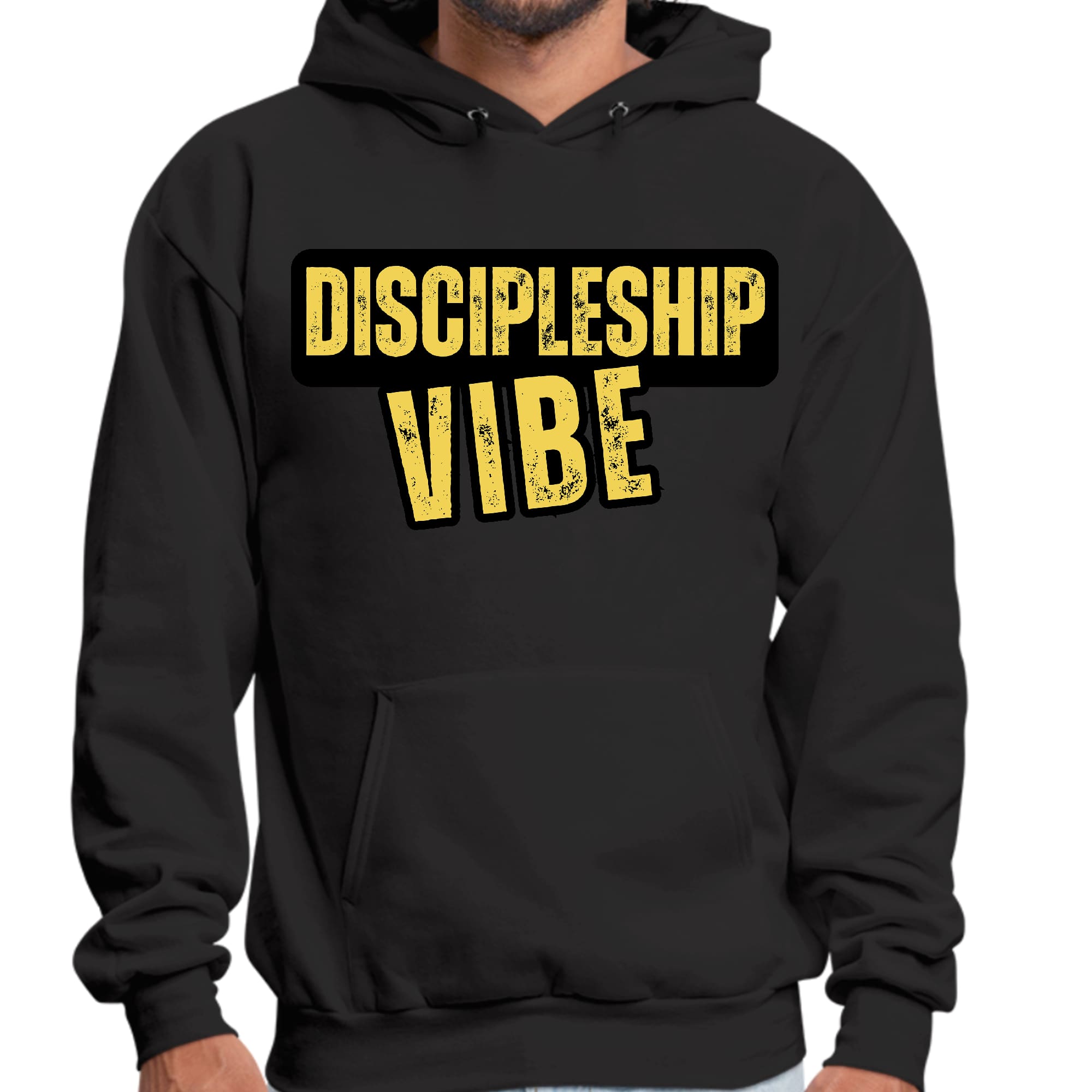Mens Graphic Hoodie Discipleship Vibe