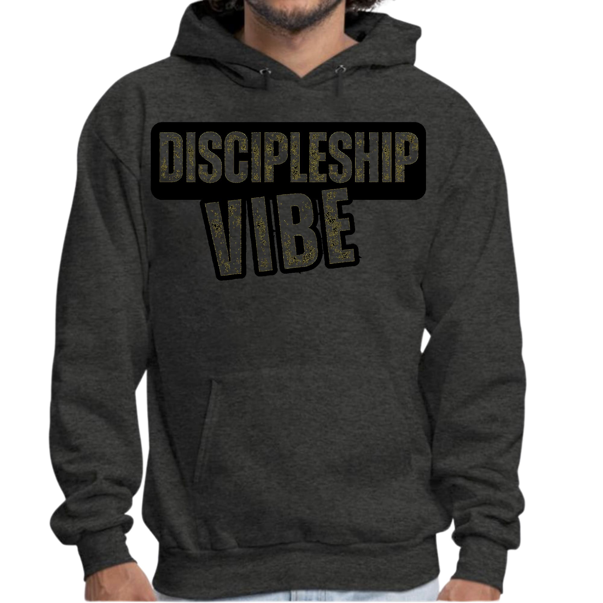 Mens Graphic Hoodie Discipleship Vibe