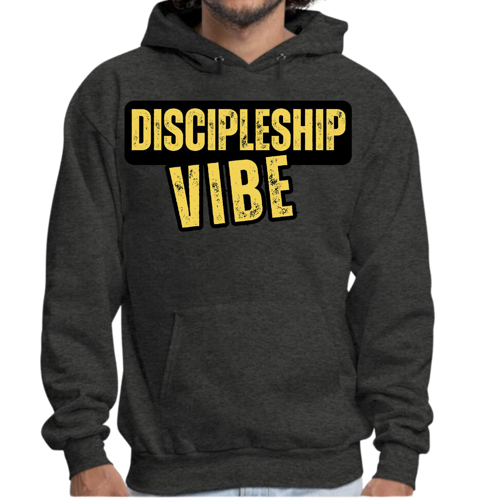 Mens Graphic Hoodie Discipleship Vibe