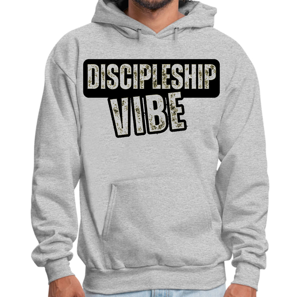 Mens Graphic Hoodie Discipleship Vibe