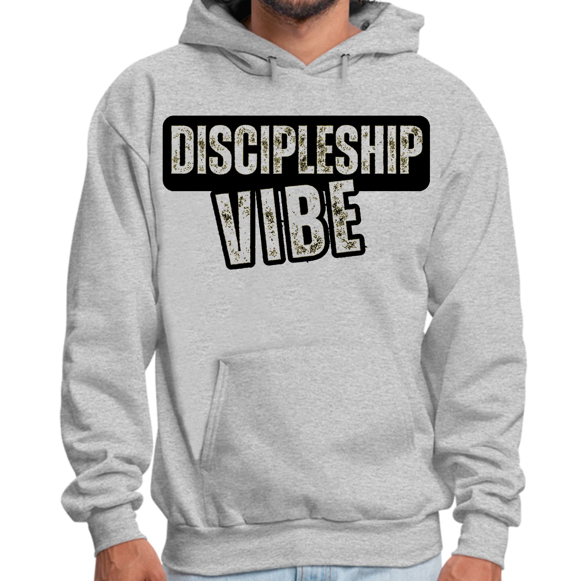 Mens Graphic Hoodie Discipleship Vibe