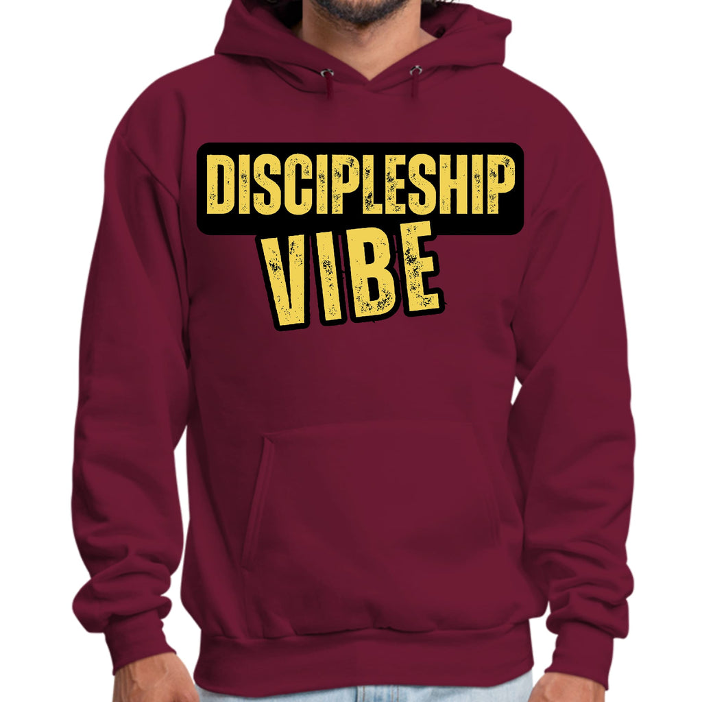 Mens Graphic Hoodie Discipleship Vibe