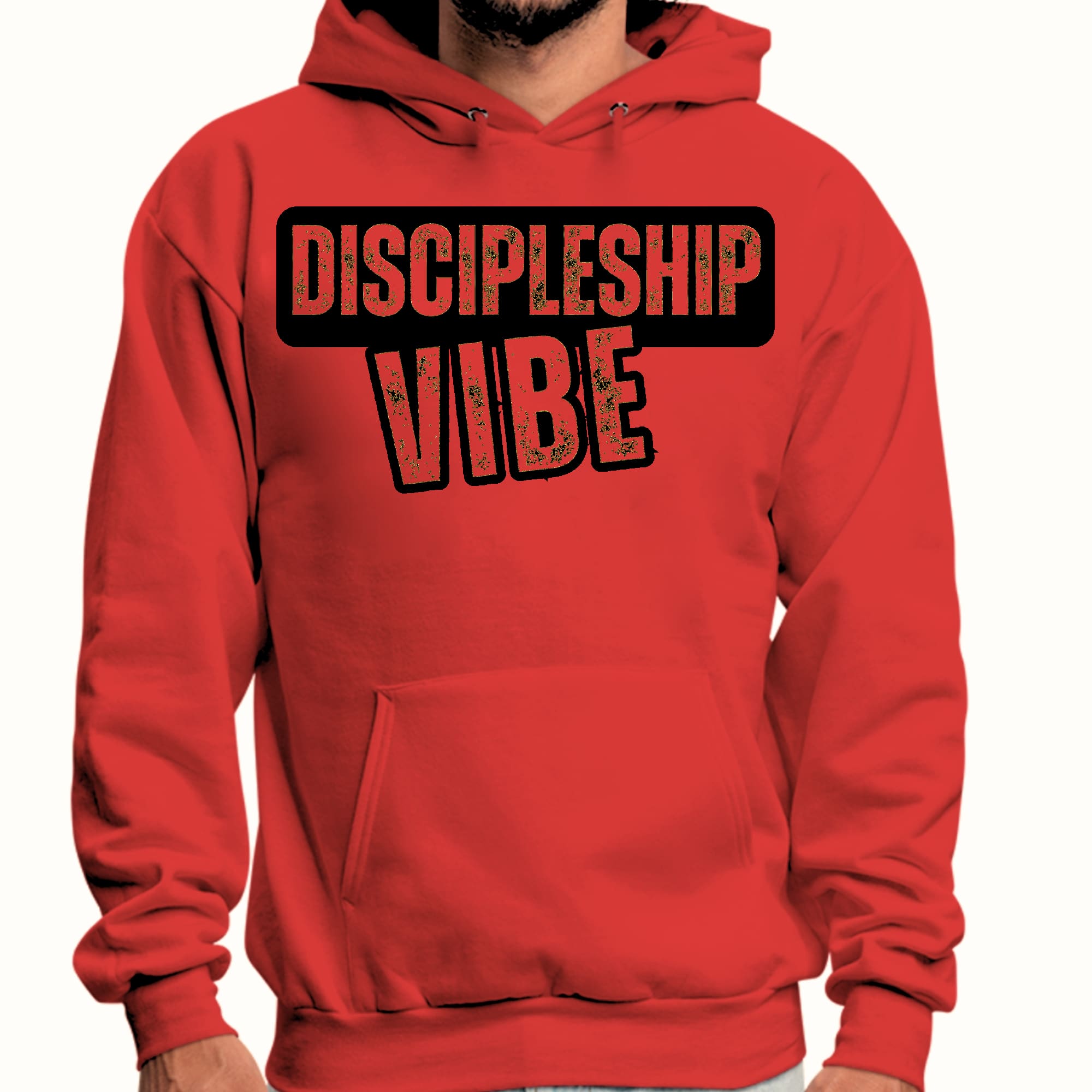 Mens Graphic Hoodie Discipleship Vibe