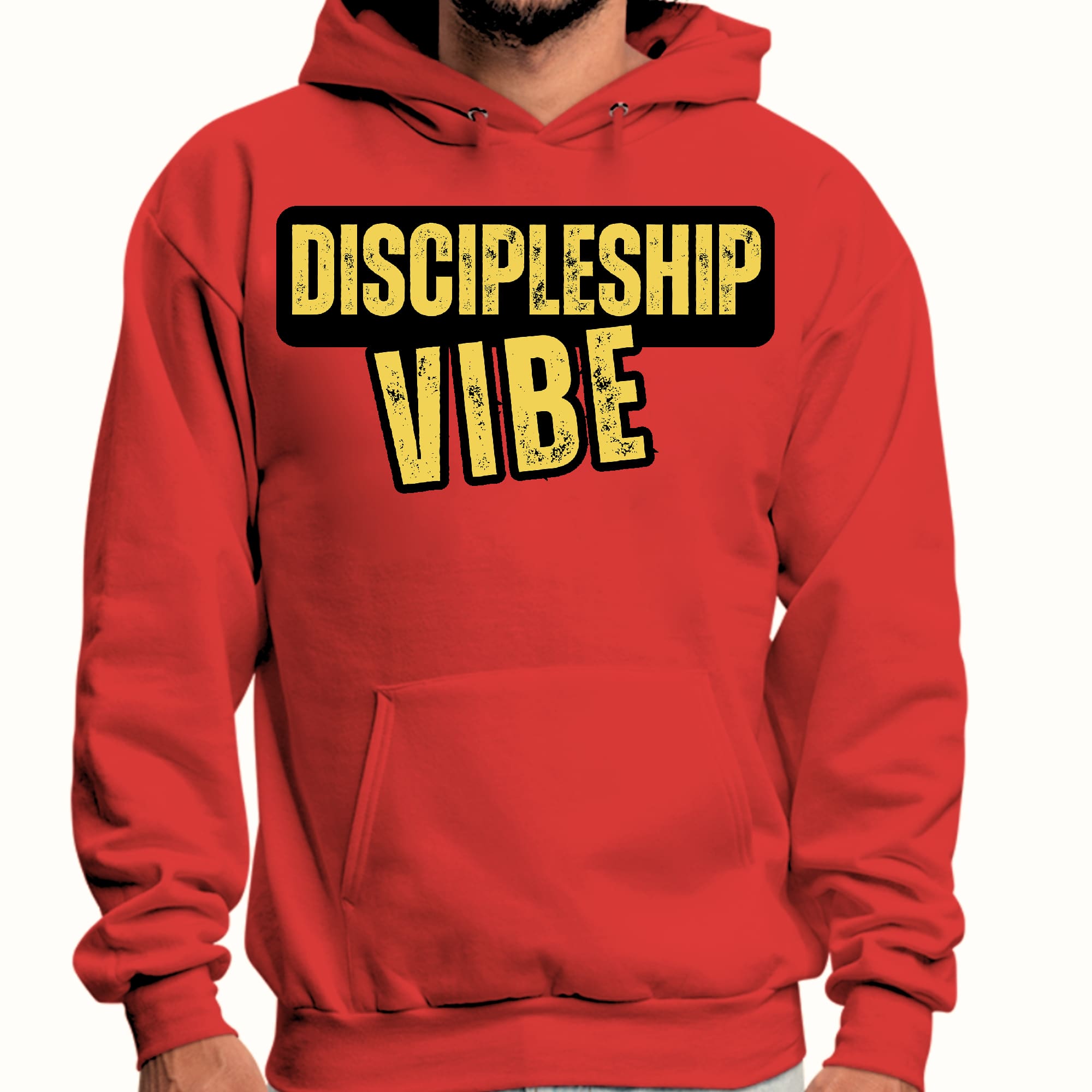 Mens Graphic Hoodie Discipleship Vibe