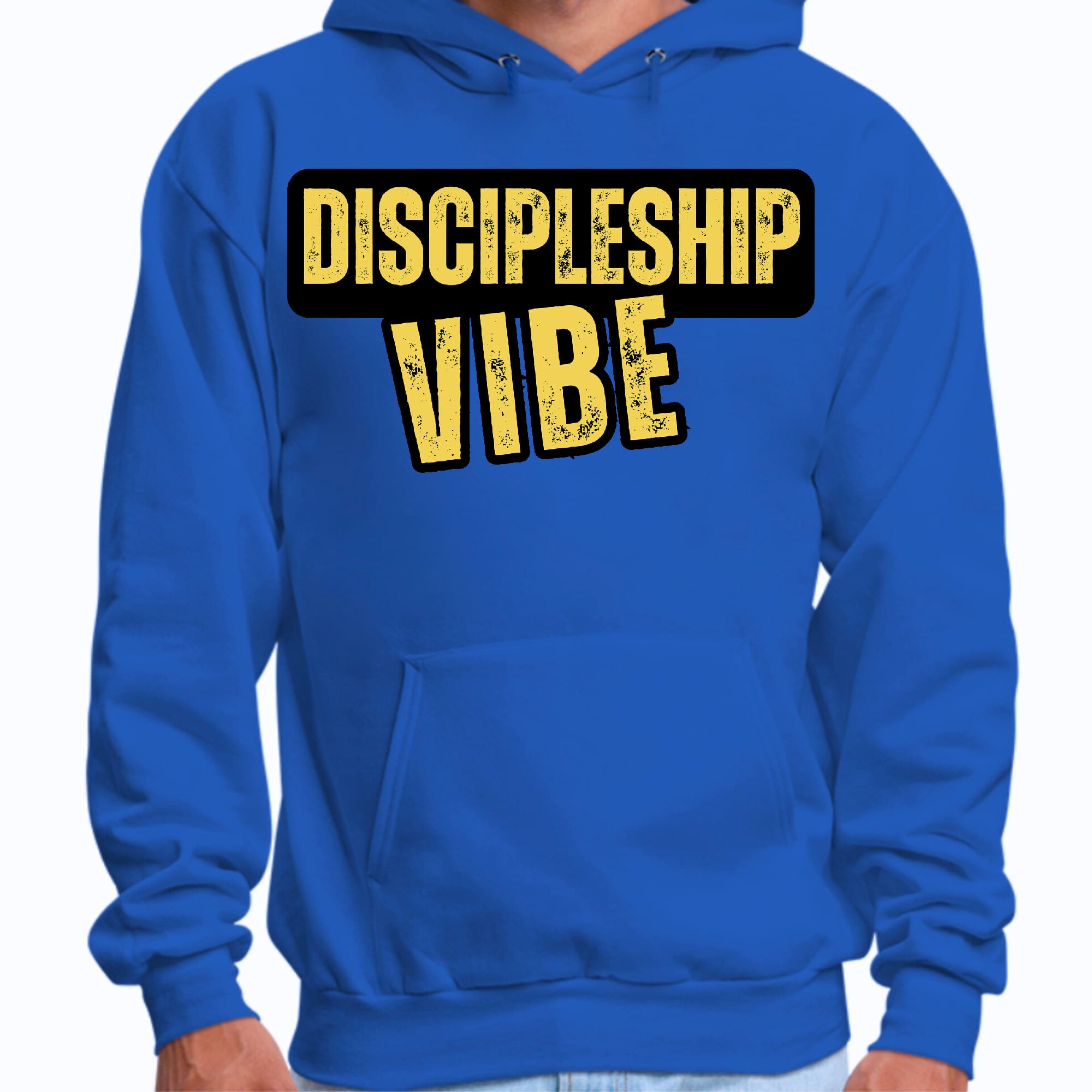 Mens Graphic Hoodie Discipleship Vibe