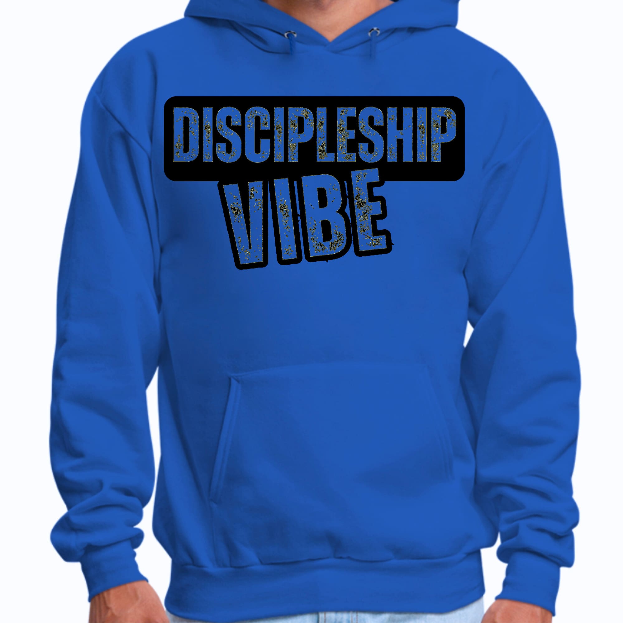 Mens Graphic Hoodie Discipleship Vibe