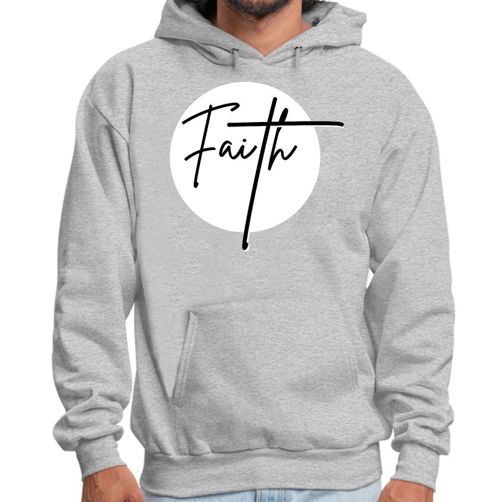 Mens Graphic Hoodie Faith Print