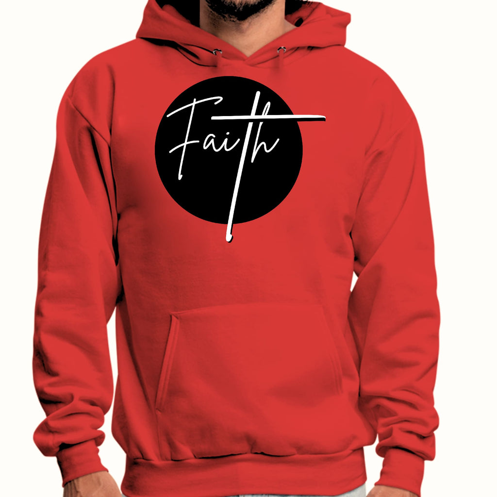 Mens Graphic Hoodie Faith Print