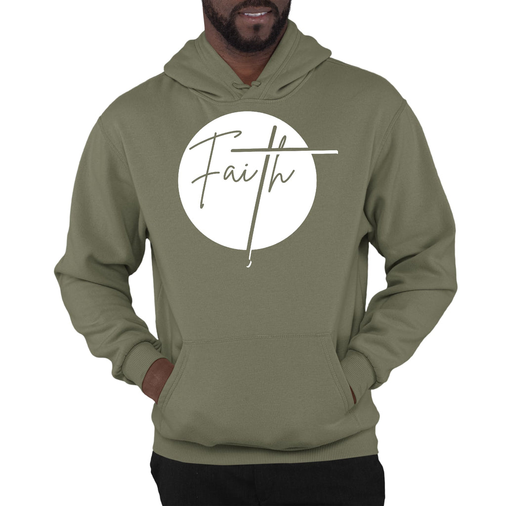 Mens Graphic Hoodie Faith
