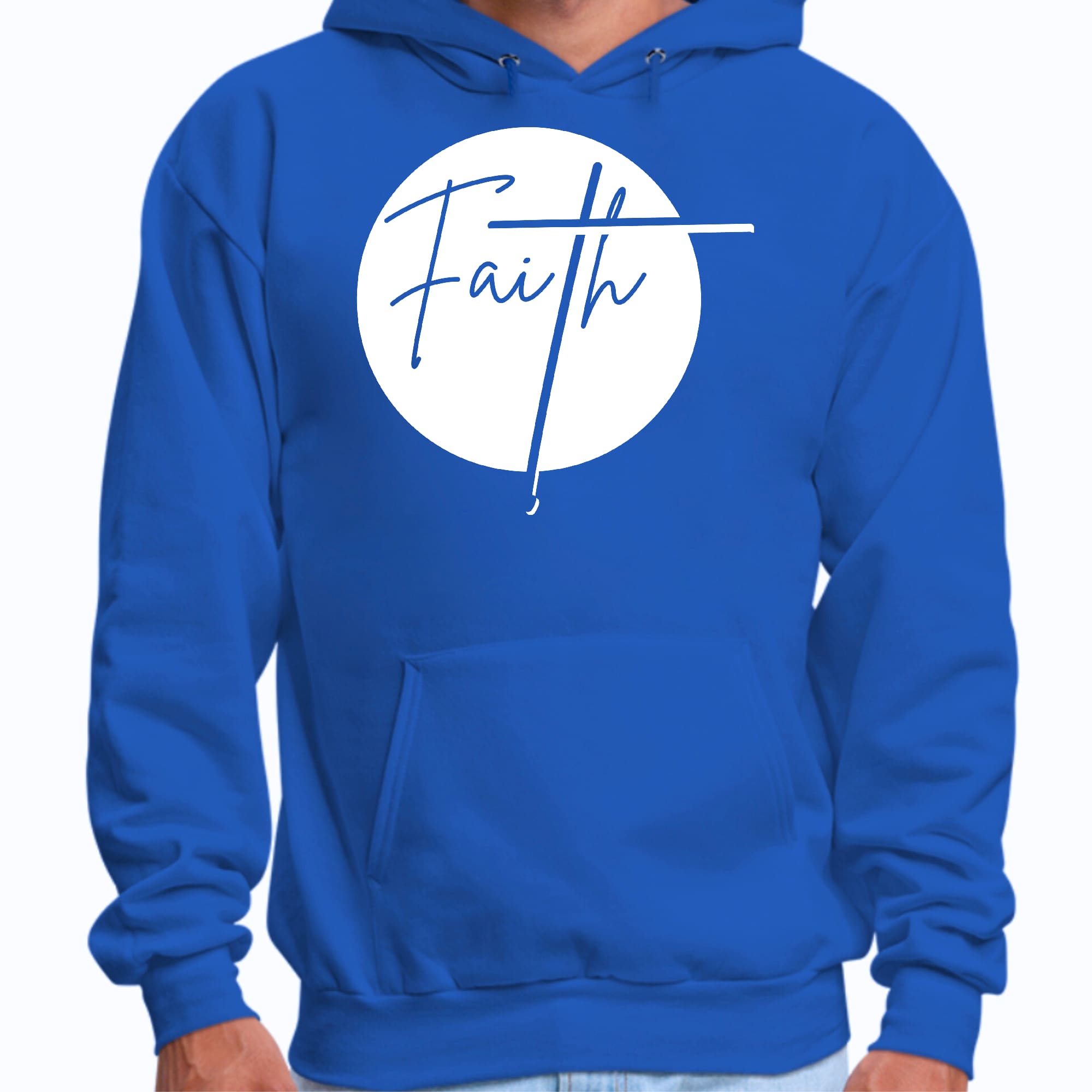 Mens Graphic Hoodie Faith