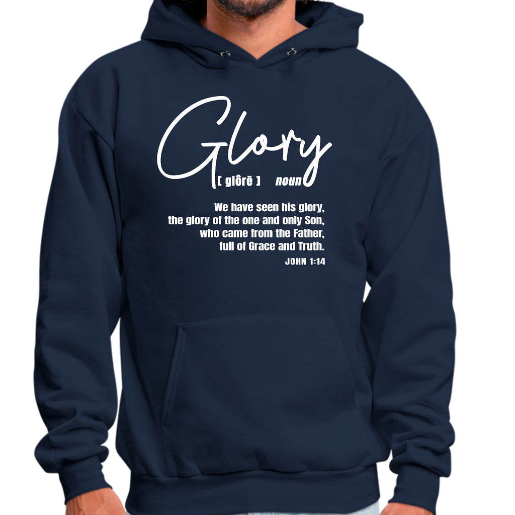 Mens Graphic Hoodie Glory - Christian Inspiration