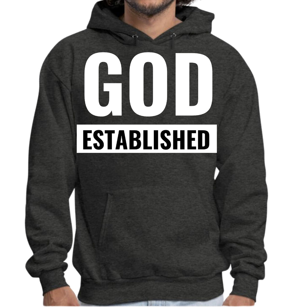 Mens Graphic Hoodie God Established