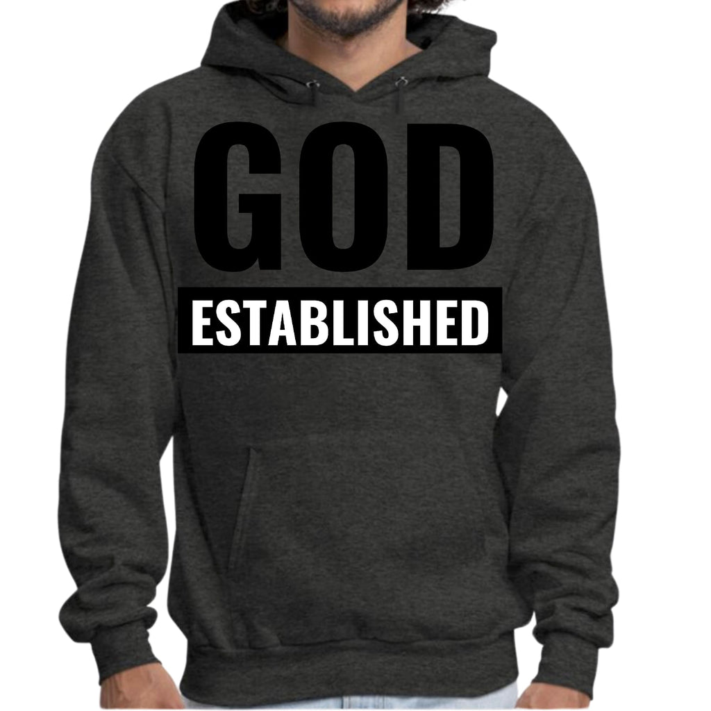 Mens Graphic Hoodie God Established