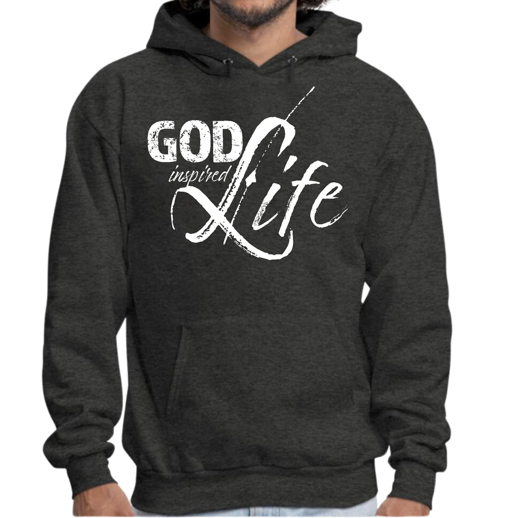 Mens Graphic Hoodie God Inspired Life