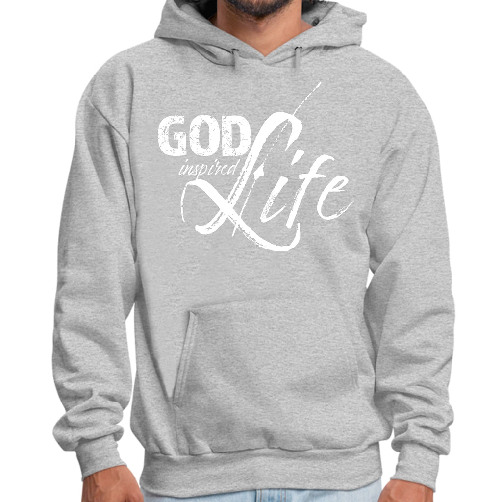 Mens Graphic Hoodie God Inspired Life