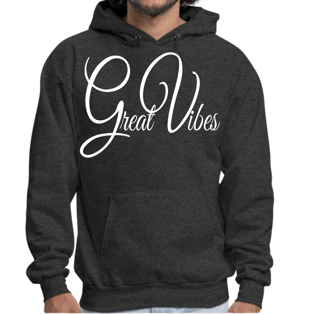 Mens Graphic Hoodie Great Vibes