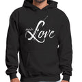 Mens Graphic Hoodie Inspire Love